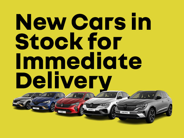 Renault new cars in stock